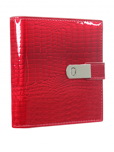 39001-44# Red Кошелёк Маленький Malgrado (красный/11*12*3/натуральная кожа/Malgrado)