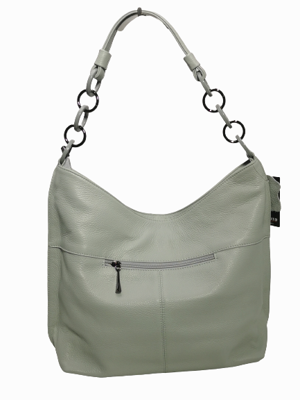 705К Сумка-мешок женская натуральная кожа olive (Олива/натуральная кожа/Redmond)