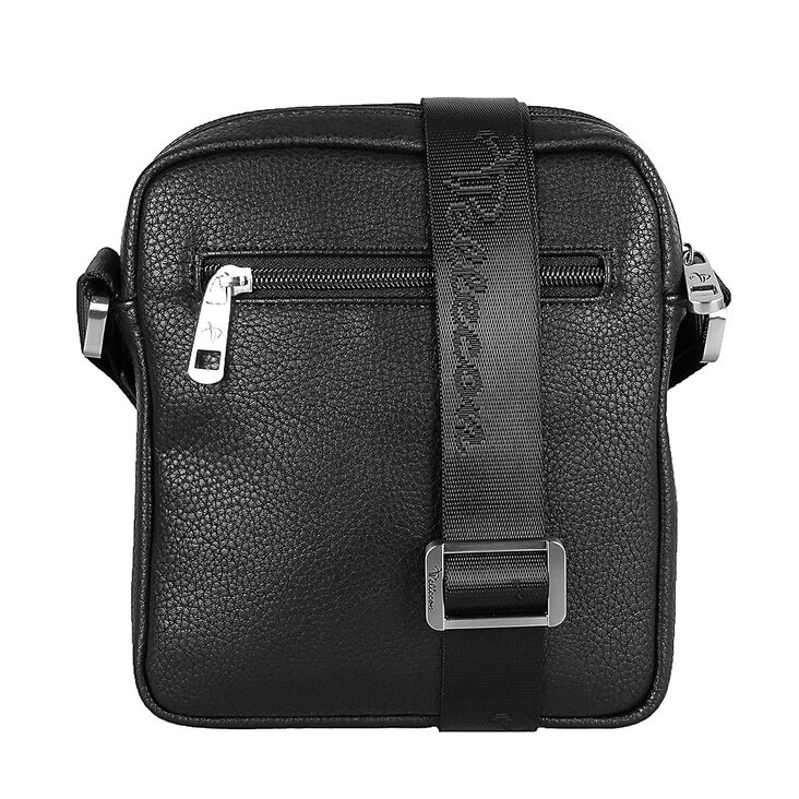 812-81434-1 Сумка мужская экокожа (Пеллекон) (черный/20*17*5/экокожа/PELLECON)