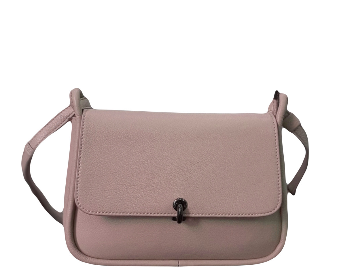 230К Сумка женская натуральная кожа (l pink) (Розовый/натуральная кожа/Redmond)