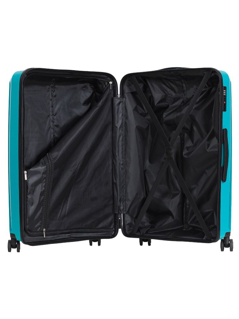 PP0728BL Чемодан REDMOND полипропилен (Бирюзовый/51*76*30/полипропилен/L/Redmond)