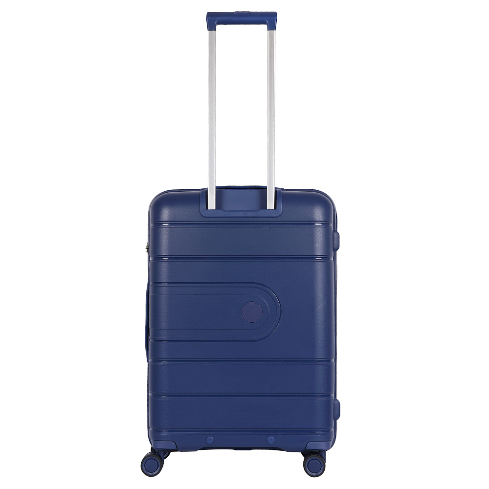 EN9520-24-8 Чемодан 4-х колесный 100% полипропилен FABRETTI (Синий/45*66*26/полипропилен/M/FABRETTI)