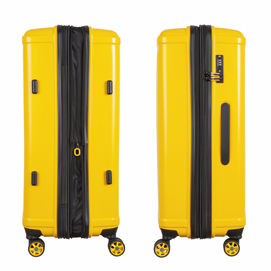 GM21029W29 (yellow) Чемодан-тележка Verage (Жёлтый/51*80*31/полипропилен/XL/5,1 кг)