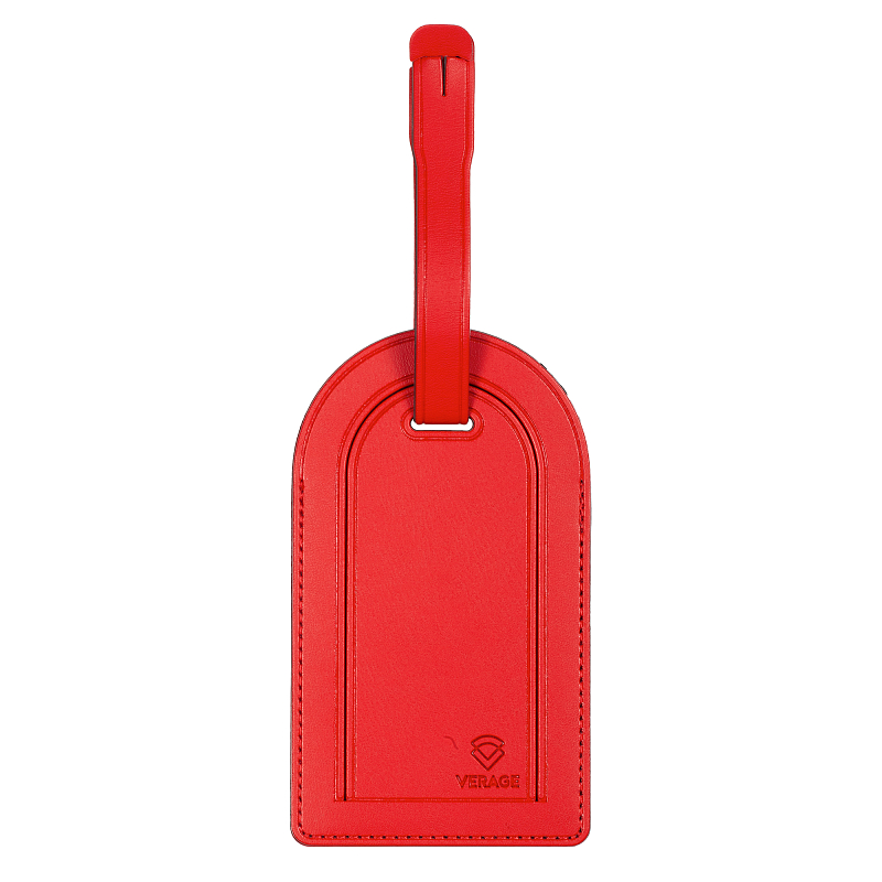 VG5407 Red Ярлык для багажа Verage (красный/полиуритан/Verage)