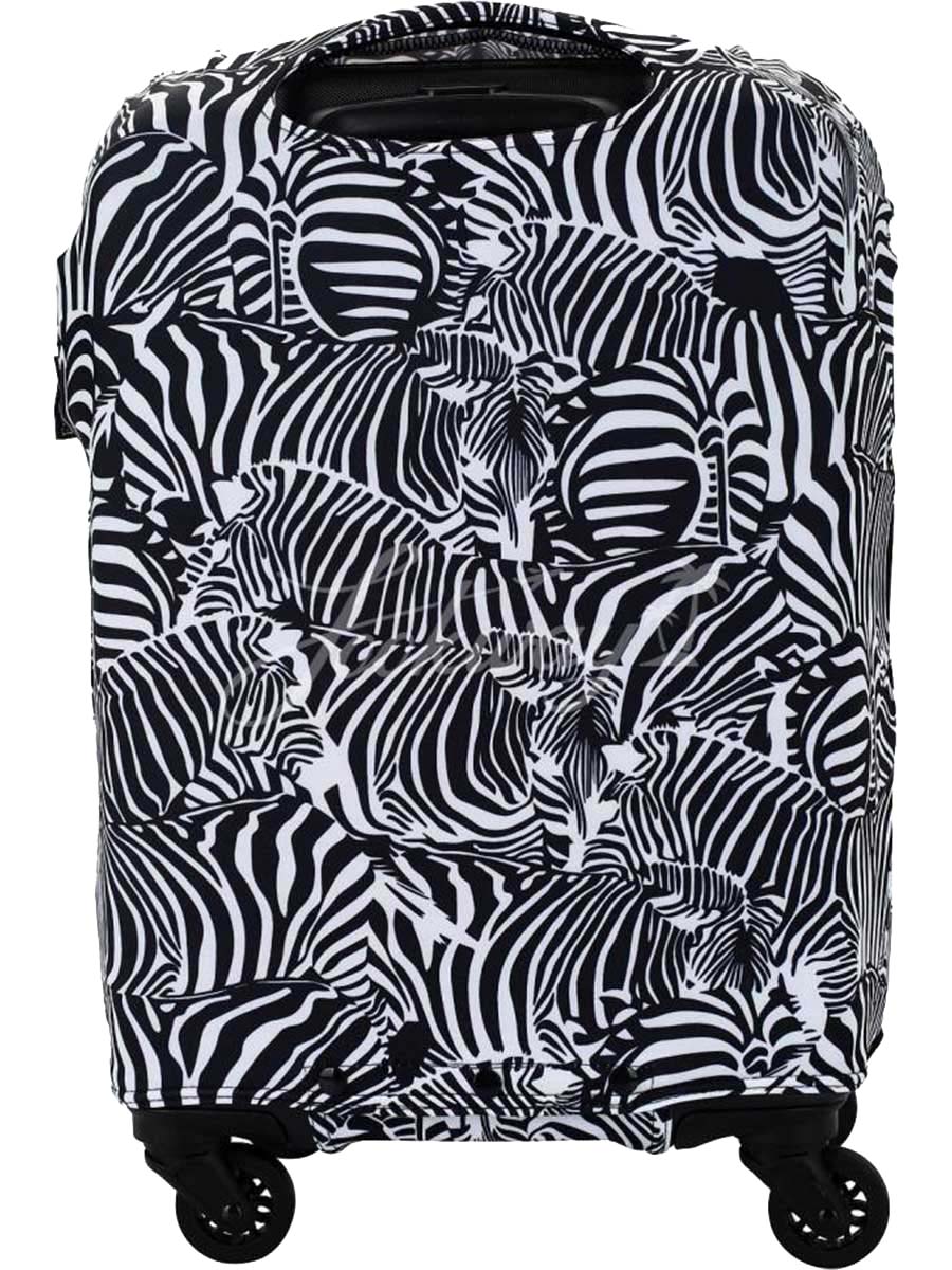 EBH597-S Чехол для чемоданов Zebra print (мультиколор/S/полиэстер/Eberhart)