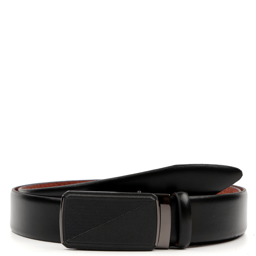 FR2522-2 FABRETTI Ремень муж. натуральная кожа (размер 125) (Черный/125 см/натуральная кожа коровы)