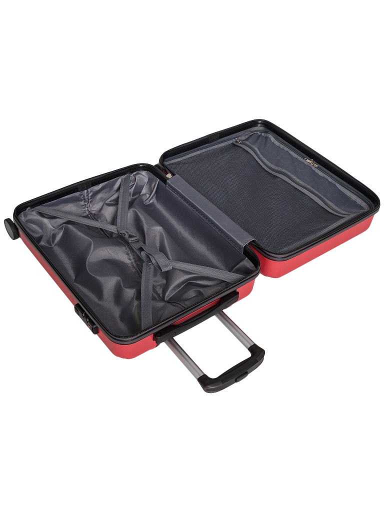 AB222120RD Чемодан REDMOND АБС-пластик (Красный/38*54*22/АБС пластик/S/2,7 кг/34 литра/Redmond)