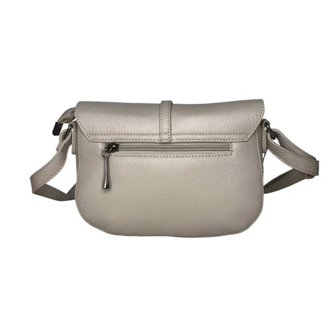 709К Сумка женская натуральная кожа milk (Бежевый/натуральная кожа/Redmond)