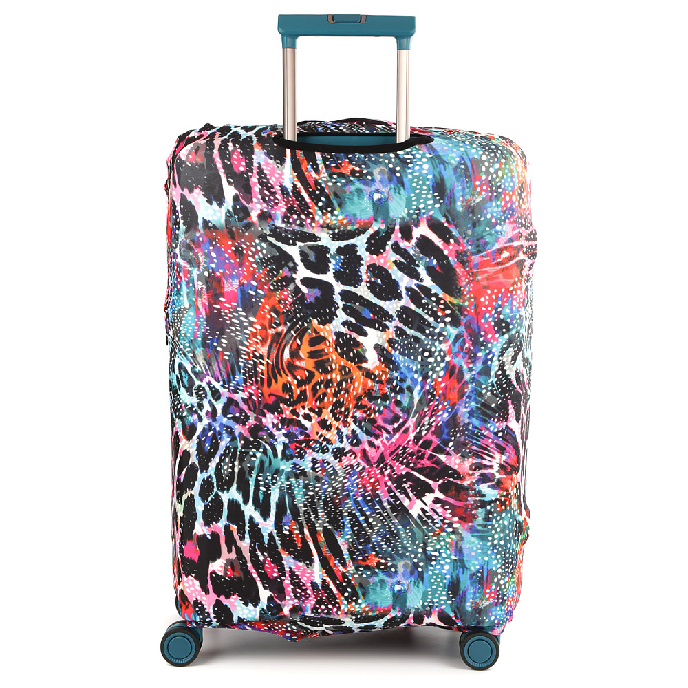 W1052-L FABRETTI Чехлы для чемоданов 92%полиэстер 8%спандекс (синий/L/полиэстер/спандекс/FABRETTI)