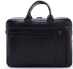 0260-45 Сумка натуральная кожа KARYA (Черный/40*33*8/натуральная кожа/KARYA)