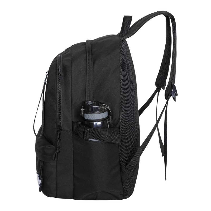 2116 черный Молодежный рюкзак MERLIN  (Черный/24*38*15/полиэстер/MERLIN)