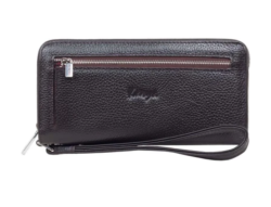 0670-39 Клатч натуральная кожа KARYA (Коричневый/23*13*5/натуральная кожа/KARYA)