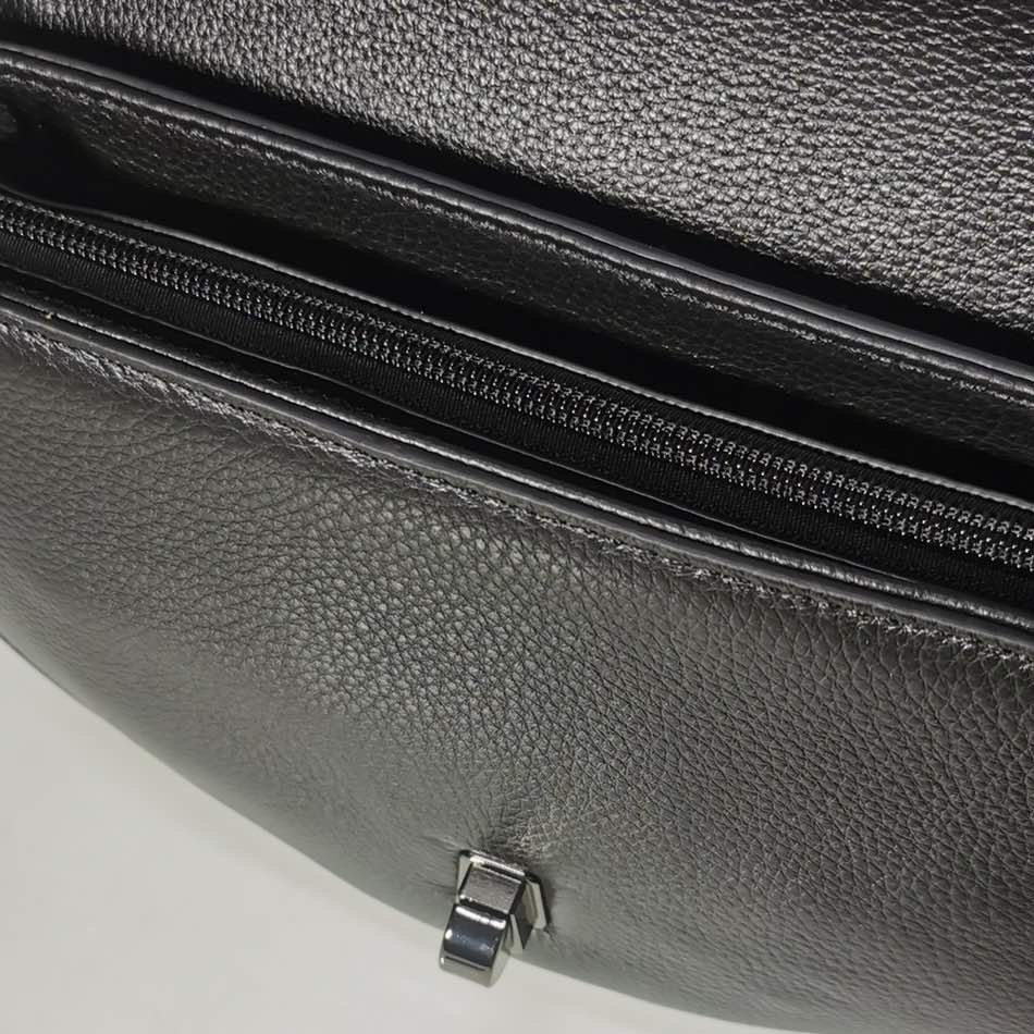 8396К Сумка женская натуральная кожа (черный) (Черный/25*18*6/натуральная кожа/Redmond)