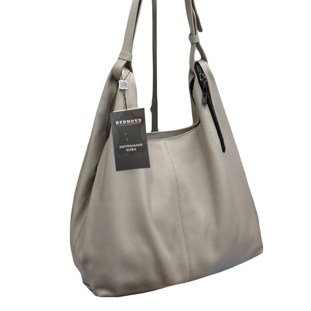 992К Сумка женская натуральная кожа (beige) (бежевый/35*29*14/натуральная кожа/Redmond)