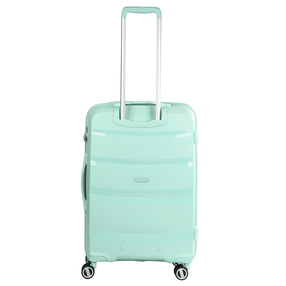 EN7520-24-11 FABRETTI Чемодан 4-х колесный 100% полипропилен (Мята/44*67*25/полипропилен/M/3,4 кг/FABRETTI)