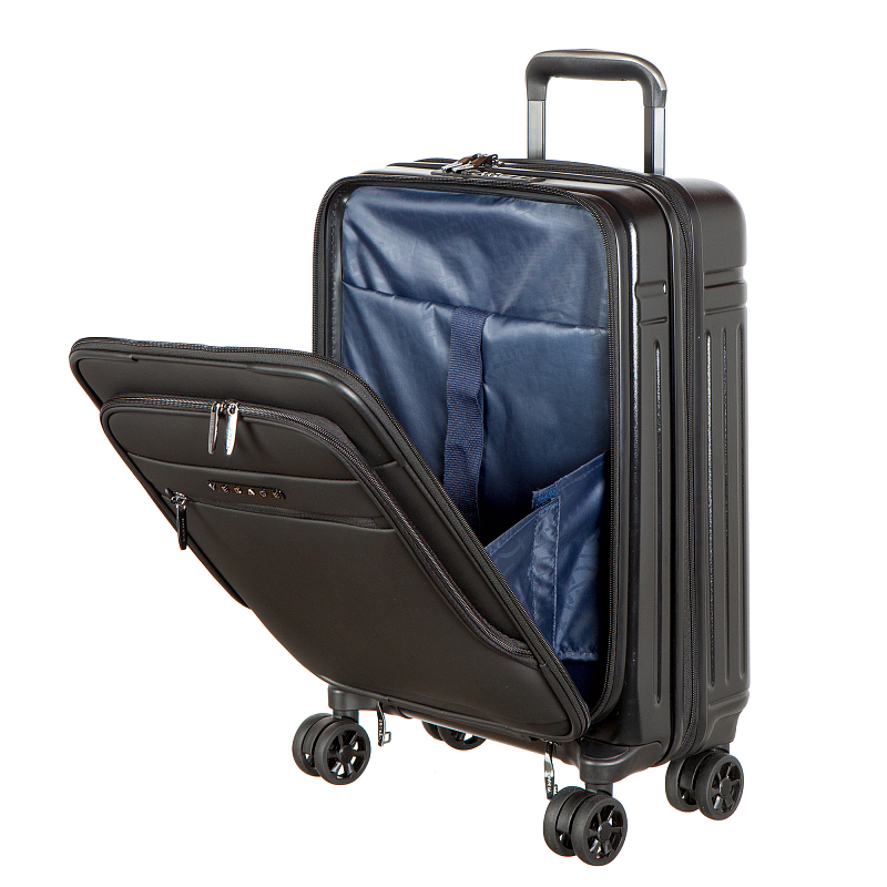 GM23054WP19 (black) Чемодан-тележка Verage (черный/36*55*21/полиэстер/S/2,9 кг/34 литра/Verage)