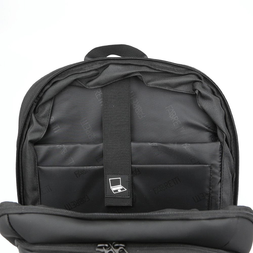 Y1144-2 FABRETTI Рюкзак 100% полиэстер (черный/30*46*8/полиэстер/FABRETTI)