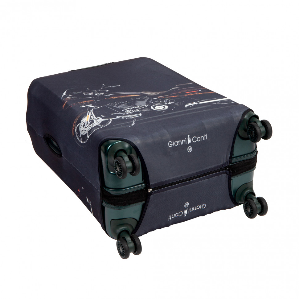 9152 (L))) Защитный чехол для чемодана (черный/полиэстер/L/Verage)