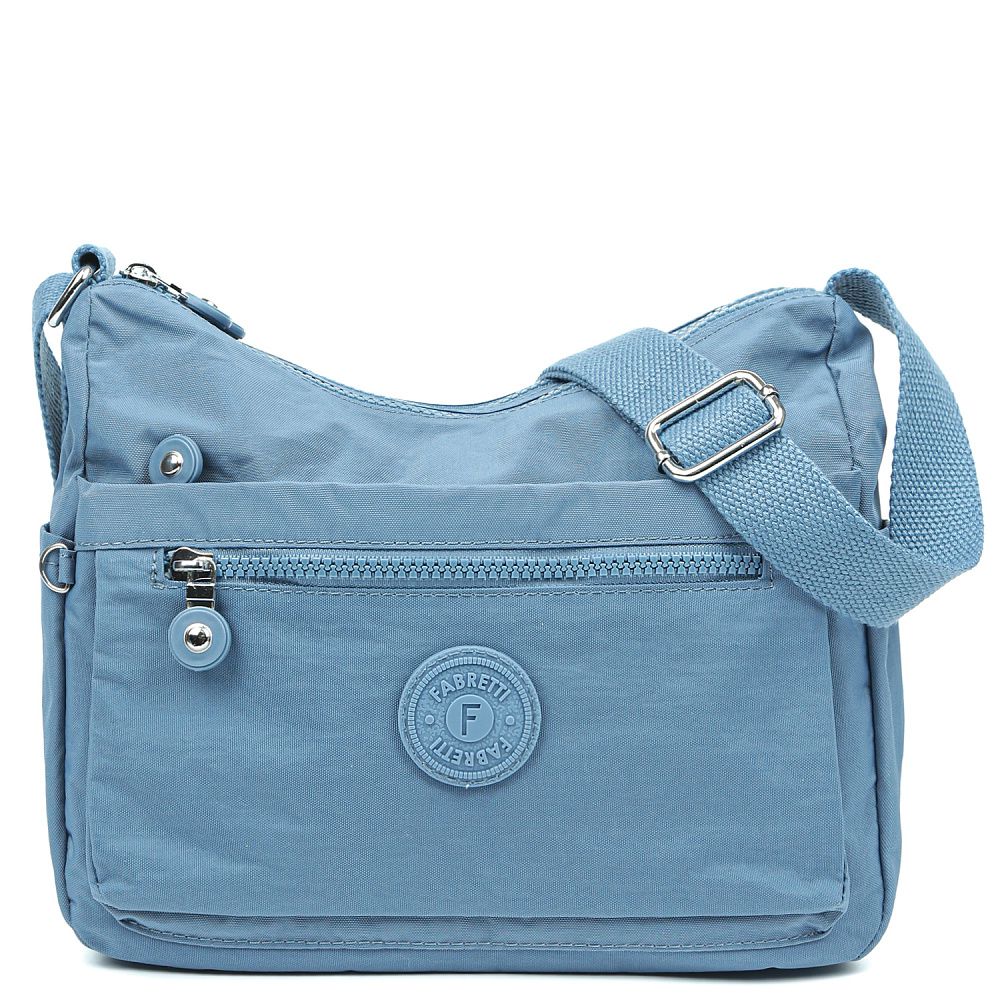 8634-113 FABRETTI Сумка 100% полиэстер (Голубой/27*22*10/полиэстер/FABRETTI)