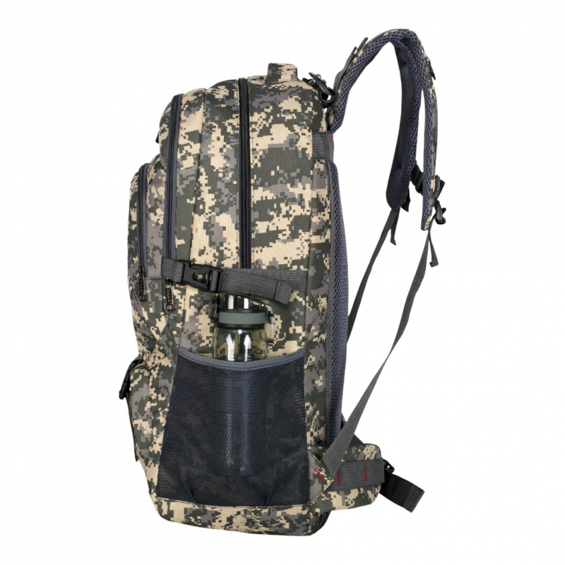 1863-3кф Рюкзак MERLIN  (Хаки/35*65*23/полиэстер/52 литра/MERLIN)