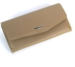 1180-51 Портмоне женское натуральная кожа KARYA (Бежевый/19*9,5*2/натуральная кожа)