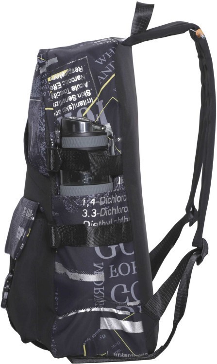 12297 черно-желтый Молодежный рюкзак MERLIN  (Черный/желтый/27*38*13/полиэстер/MERLIN)