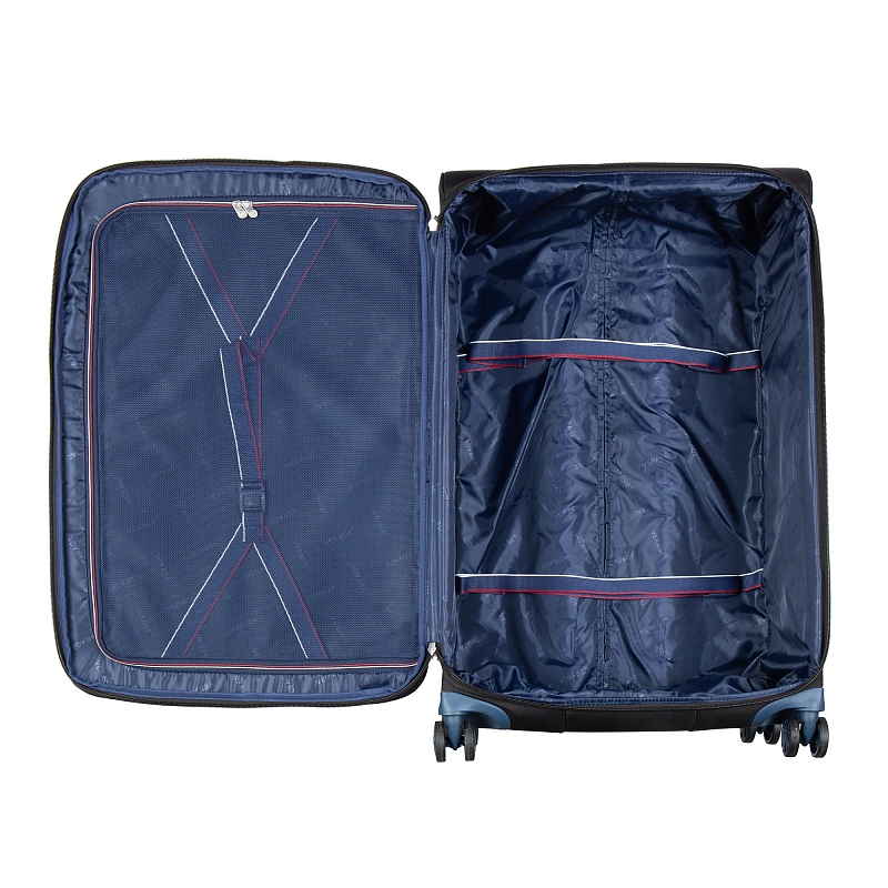 GM17016W29 (black) Чемодан-тележка Verage (Черный/48*80*30/полиэстер/L/3,6 кг/115 литров)