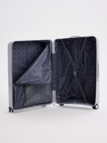 Чемодан Sochi-Grey (26) Серый (серый/43,5*70*27/полипропилен/M/3,8 кг/76 литров/L’case)