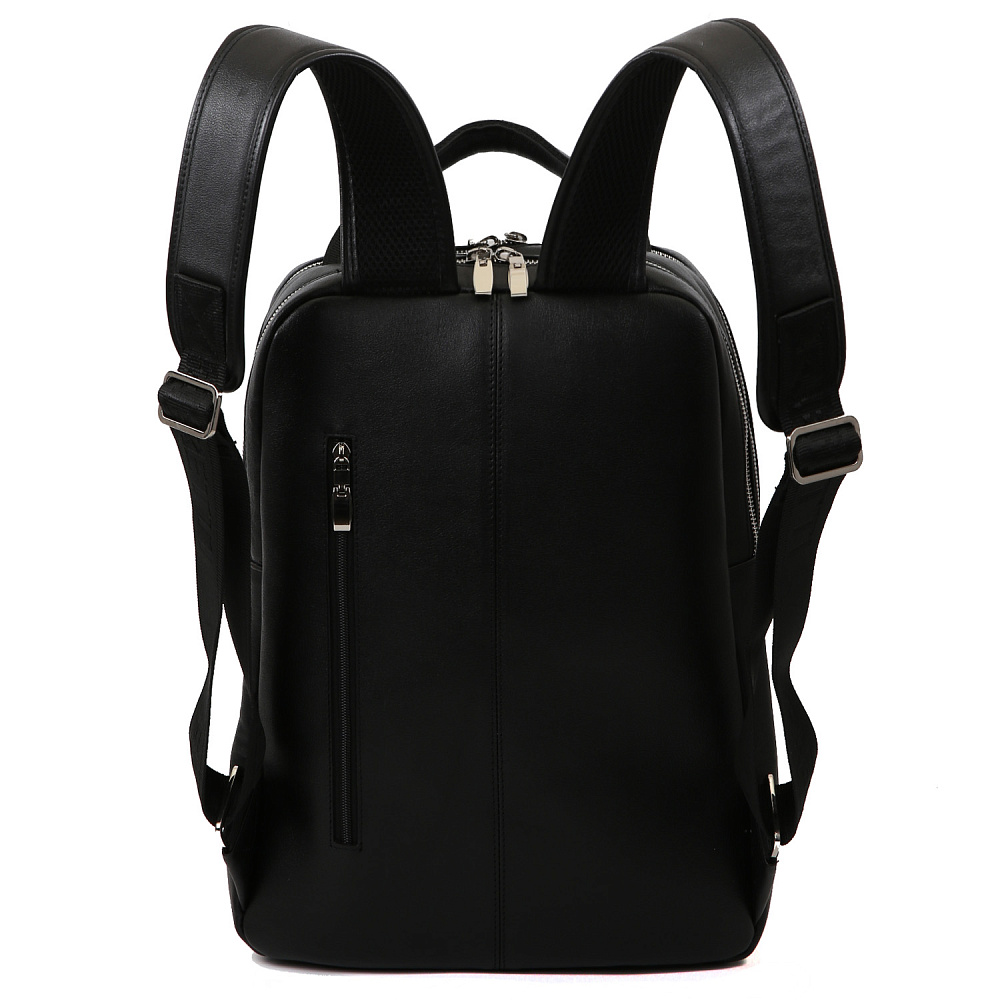 981063-2 FABRETTI Рюкзак муж. нат. кожа (Черный/28*38*10/натуральная кожа/FABRETTI)