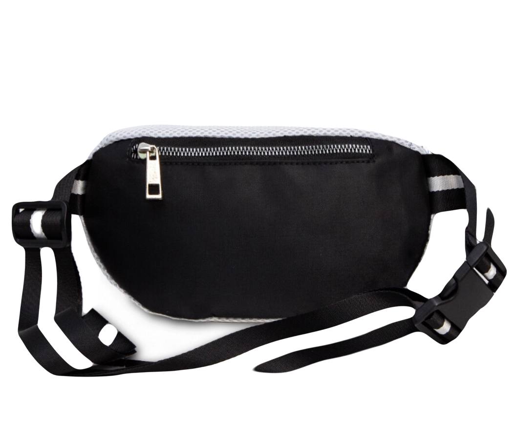 704-514 Сумка поясная размер S белый(Air Mesh) (Белый/25*13*10/текстиль/KATY NIKOLAEVA)