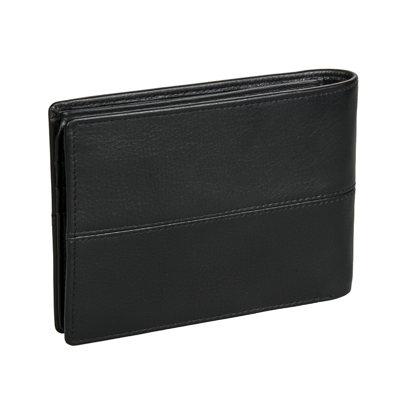 396-01 (denim black) Портмоне Sergio Belotti (Черный/13,5*10*2,5/натуральная кожа/Sergio Belotti)