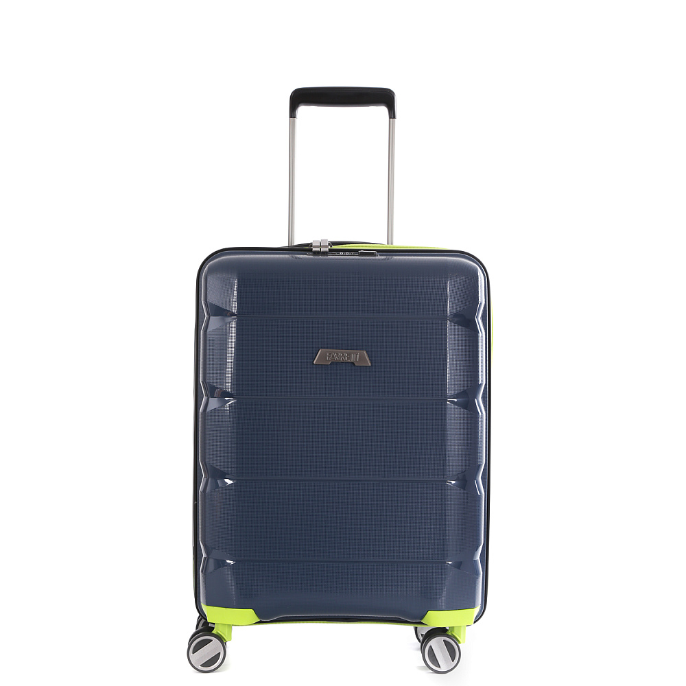 EN6520-20-81 FABRETTI Чемодан 4-х колесный 100% полипропилен (синий/39*56*20/полипропилен/S/FABRETTI)