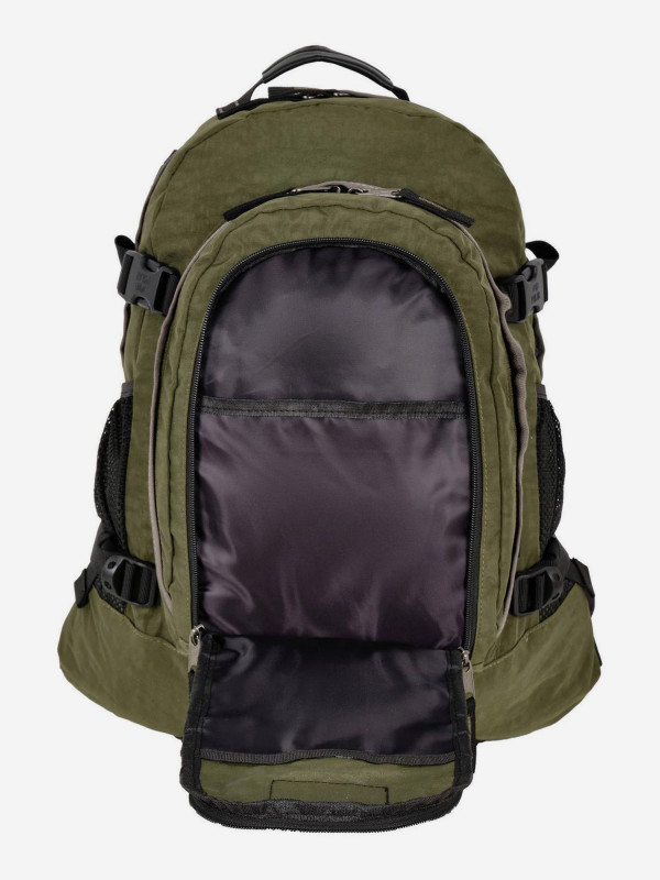 П1956-06 (т.серый) Рюкзак со шнурками (Серый тёмный/27*46*16/полиэстер/0,8 кг/20 литров/Polar)