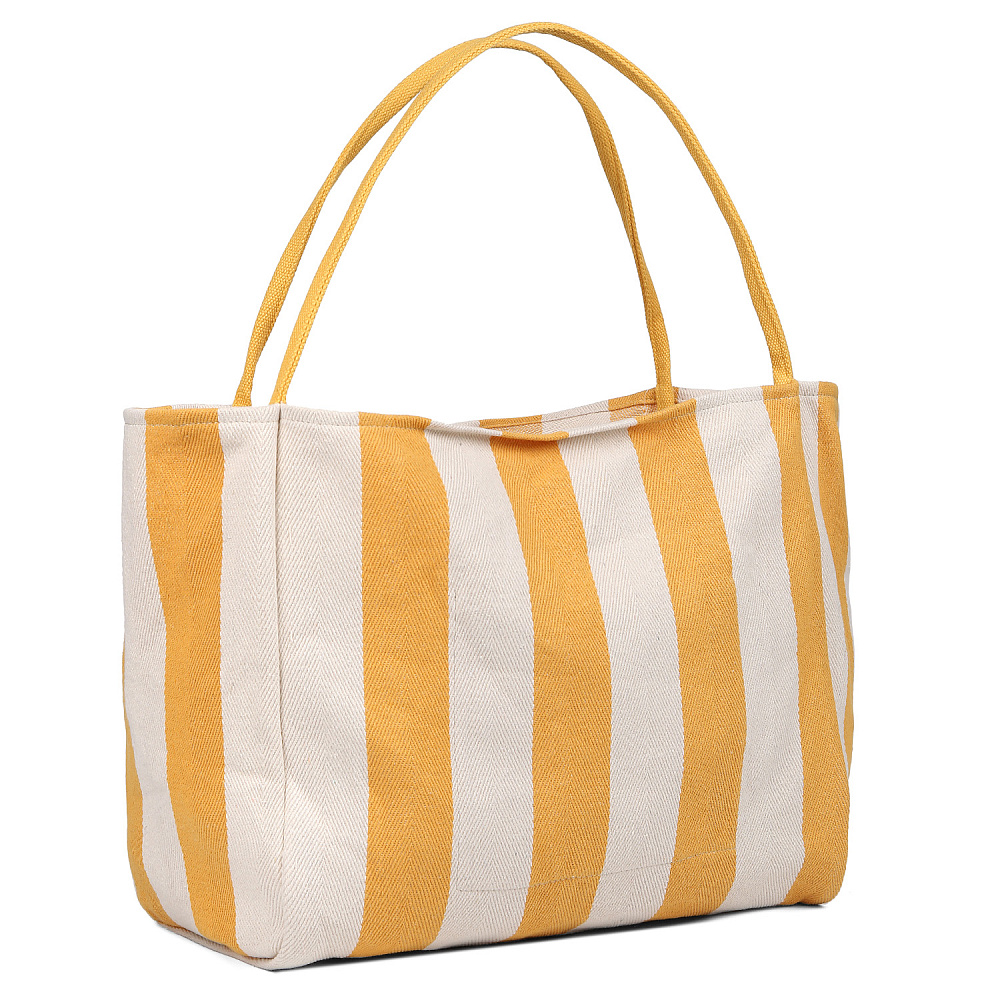 HBKB15-10 FABRETTI Сумка женская хлопок (Жёлтый/38*32*24/хлопок 100%)