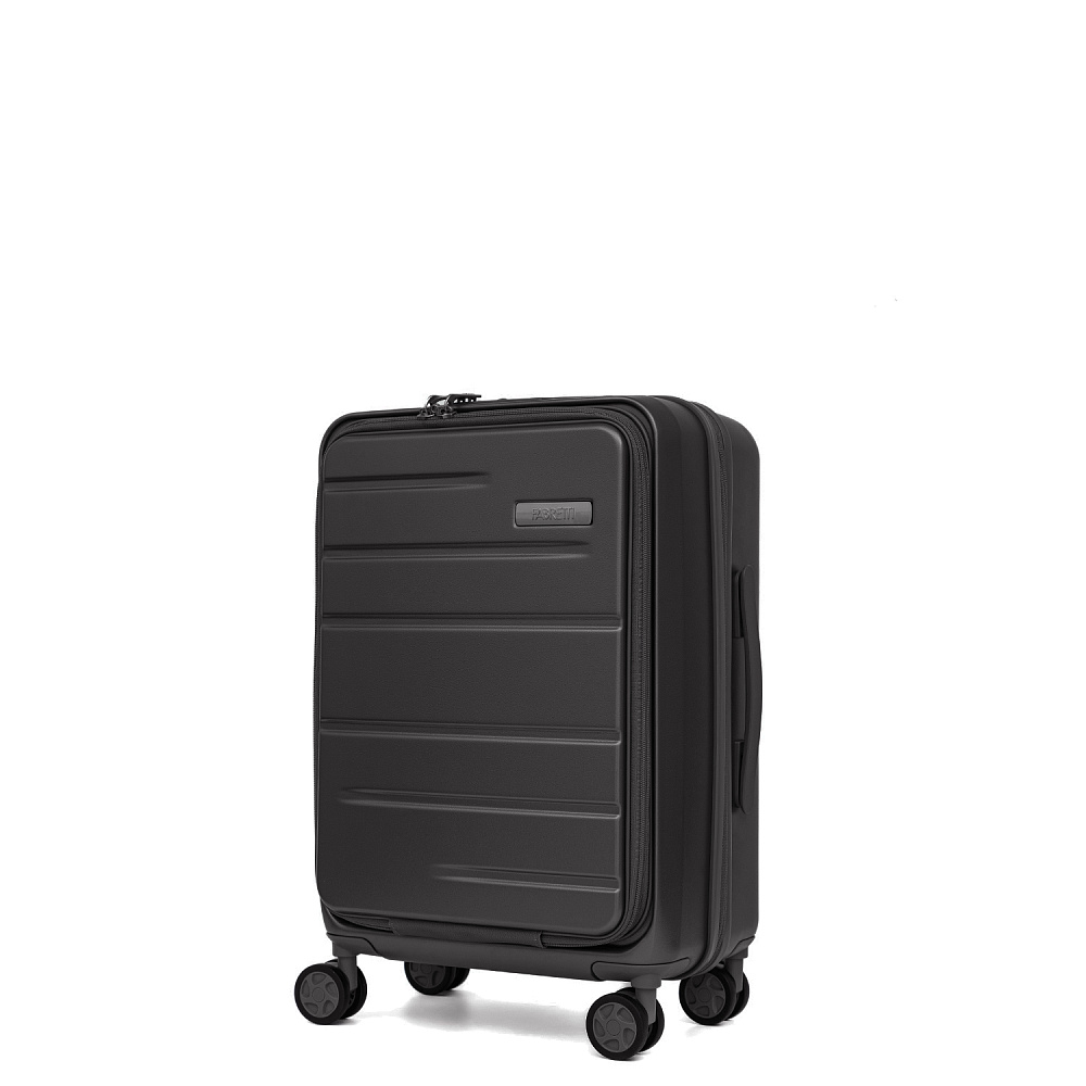 EN1030-20-3 FABRETTI Чемодан 4-х колесный 100% поликарбонат (серый/38*56*25/поликарбонат/S/FABRETTI)