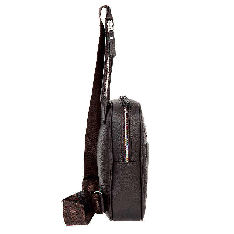 7072 (Napoli dark brown) Сумка СЛИНГ Sergio Belotti (коричневый/18*25*6,5/натуральная кожа/Sergio Belotti)