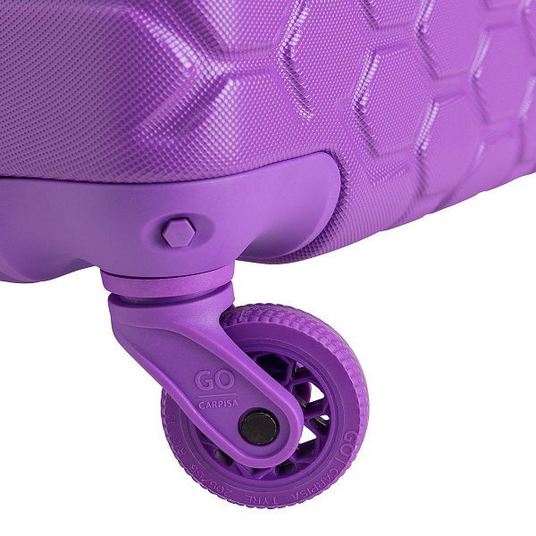 VAA5050M94252101 Чемодан 4-х колесный CARPISA (Фиолетовый/42*60*27/поликарбонат/M/CARPISA)