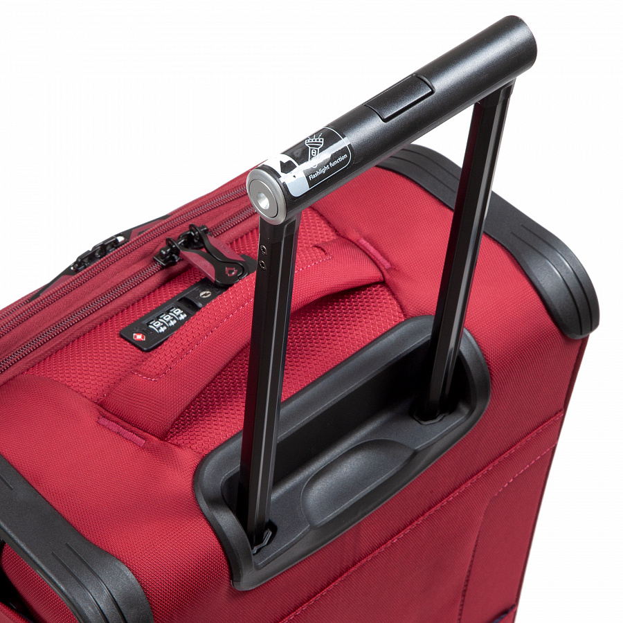 GM21002W19 (burgundy) Чемодан-тележка Verage (бордовый/36*56*23/полиэстер/S/2,6 кг/41 литр/Verage)