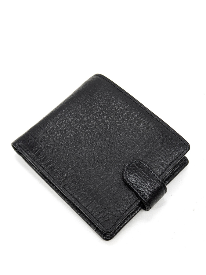 102T-301-1 Портмоне (Пеллекон) (черный/11,5*10*1,5/натуральная кожа/PELLECON)