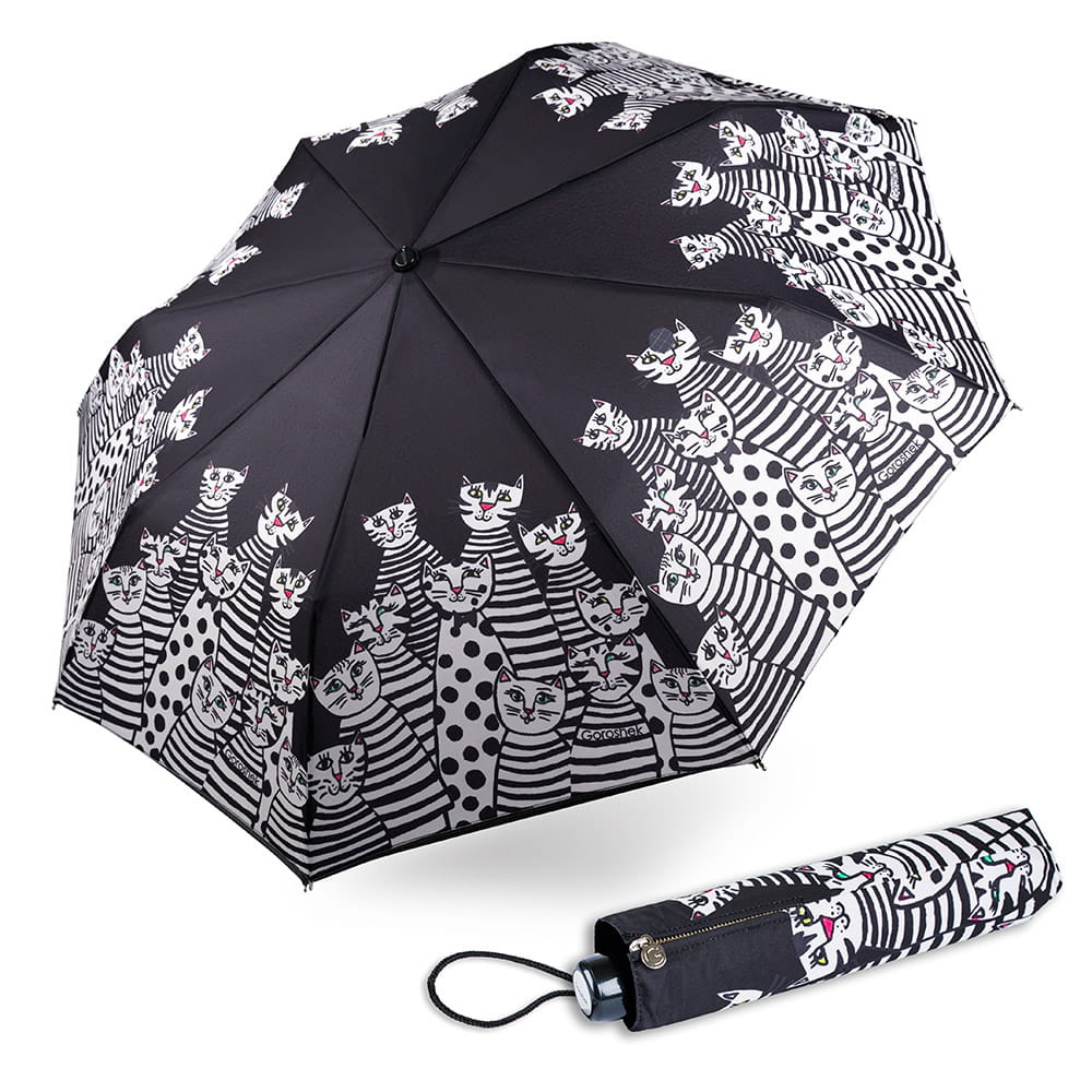 637195 Зонт женский 3 сл.,полный автомат, ручка пласт. прямая (эпонж/Goroshek)