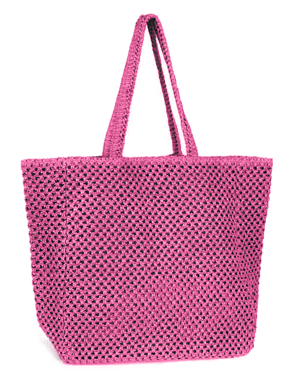 112-010-63 Сумка пляжная розовый (Розовый/37*28*19/целлюлоза/Redmond)