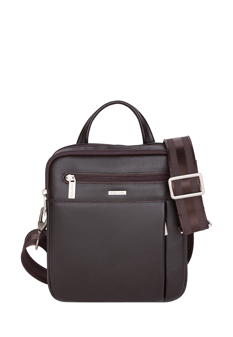 78287 Сумка ВИКТОР TORONTO кожа шоколад (коричневый/20*23*7/натуральная кожа/R.Blake)