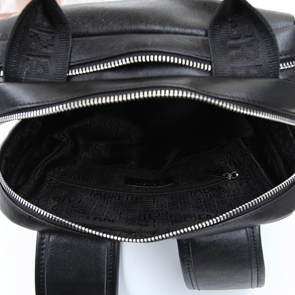 981063-2 FABRETTI Рюкзак муж. нат. кожа (Черный/28*38*10/натуральная кожа/FABRETTI)