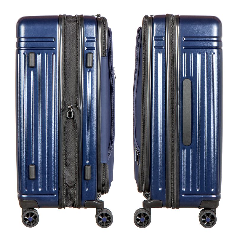 GM23054WP24 (navy) Чемодан-тележка Verage (Синий/45*68*29/полиэстер/M/3,9 кг/73 литра/Verage)