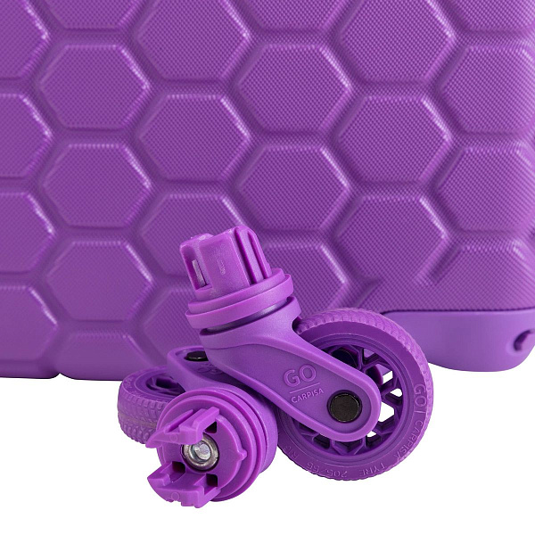 VAA5050M94252101 Чемодан 4-х колесный CARPISA (Фиолетовый/42*60*27/поликарбонат/M/CARPISA)