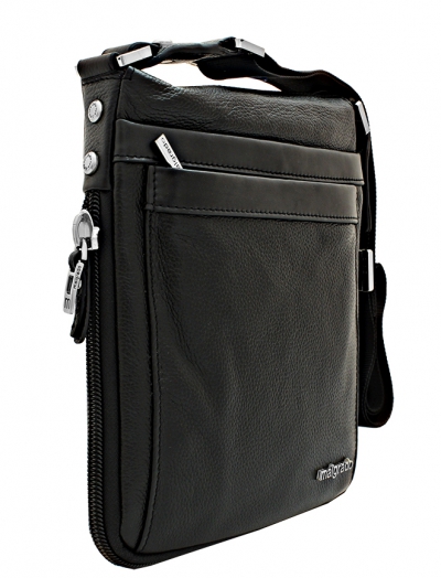 BR10-539C1836 black Сумка мужская Malgrado (черный/28*24*2/4/натуральная кожа/Malgrado)