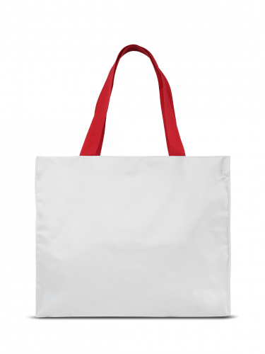 1-108 Сумка молодёжная текстиль (Маки красные/белый) (Белый/40*33*15/текстиль/ANTAN)