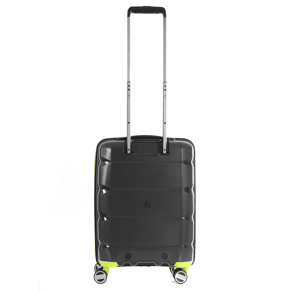 EN6520-20-31 FABRETTI Чемодан 4-х колесный 100% полипропилен (Серый/39*56*20/полипропилен/S/FABRETTI)