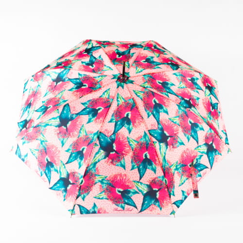 RV-41627 Зонт женский, трость, полуавтомат (эпонж/Russian Look)