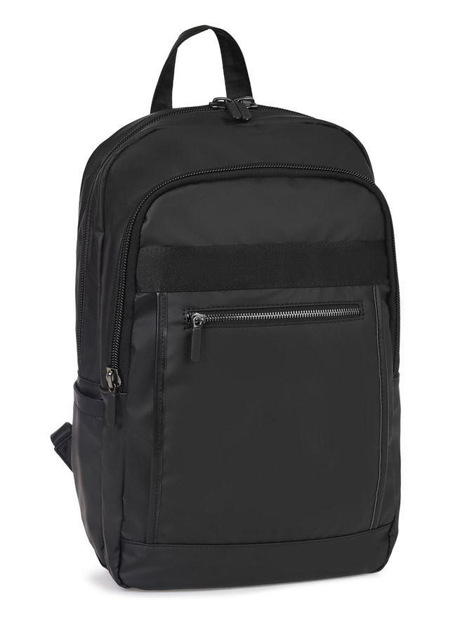 111-210 чёрный Рюкзак мужской (Черный/30*45*19/нейлон/Hogerland)